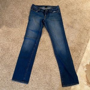 GAP curvy straight jeans